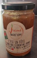 C'est la fête (confiture clémentine-pomme aux éclats de noix & noisette)