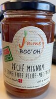 Confiture pêche nectarine