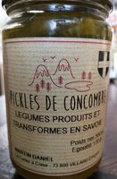 Pickles de concombre