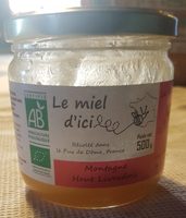 Le miel d'ici