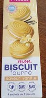 Biscuit fourré vanille