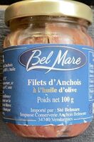 Filet d’anchois à l’huile d’olive