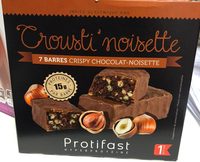 Protifast barres Crousti' noisette