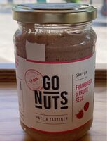 Pate à tartiner framboise fruits secs