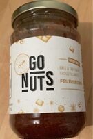 Pate a tartiner croustillante feuilletine