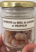 Bonbons aux miel de lavande et propolis