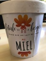 Glace fermière bio au miel