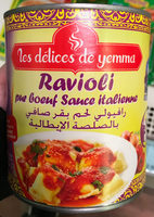 Ravioli pur bœuf sauce italienne