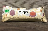 Barre à la spiruline (Figue & chocolat)