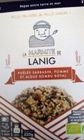 Poêlée sarrasin pomme et Algue Kombu royal