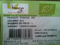 Fenouil bio