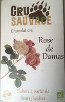 Chocolat cru Rose de Damas