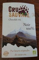 Chocolat cru noir 100%