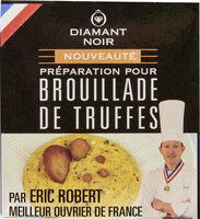 Preparation brouillade truffe