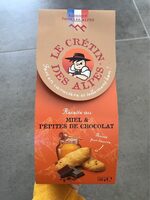Biscuits miel et pépites de chocolat