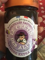 Confiture myrtilles sauvages