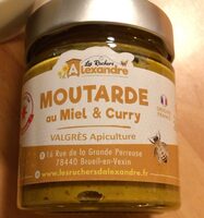 Moutarde au miel et curry