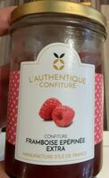Confiture framboise épépinée extra