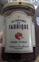 Confiture Fraise Vanille
