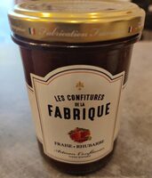 Confiture fraise rhubarbe