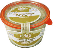 Terrine de poisson aux crevettes