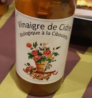 Vinaigre de cidre biologique à la ciboulette