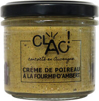 Crème de poireau à la fourme d'Ambert