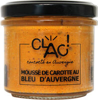 Mousse de carotte au bleu d'Auvergne