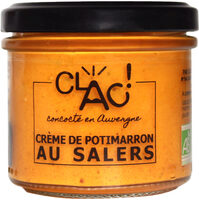 Crème de potimarron au salers