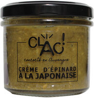 Crème d'épinard à la japonaise