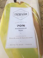 Chocolat 70% Madagascar Bejofo
