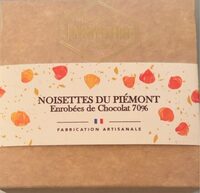 Noisettes du Piémont enrobées de chocolat