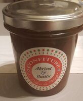 Confiture abricot et basilic