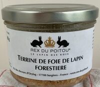Terrine de foie de lapin forestiere