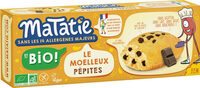 Moelleux pépites chocolat Bio sans allergènes