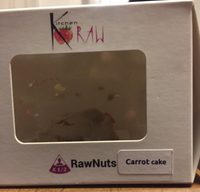 RawNuts Carrot Cake