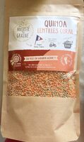 Mélange quinoa / lentilles corail
