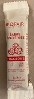 Barre protéinée framboise