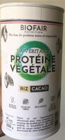 Protéine vegetale Riz cacao