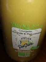 Soupe Courgettes, Amandes & Pois Cassés