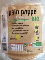 Pain poppé