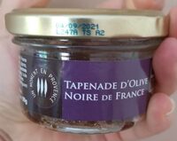 Tapenade d'olive noire de France