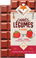Carrés Futés - Tomate et Poivron