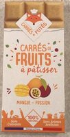 Carrés fruits à patisser