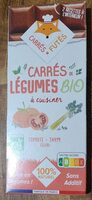 Carrés de légumes bio à cuisiner