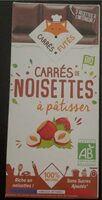 Carrés de noisettes