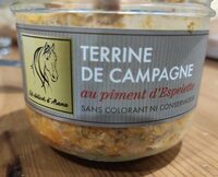 Terrine de campagne au piment d'Espelette