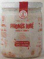 Glace Chocolat Blanc Spéculoos