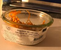 Rapees de carottes, raveline et mendiants