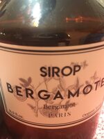 Sirop Bergamote